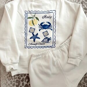 Amalfi Italy Sweat Set